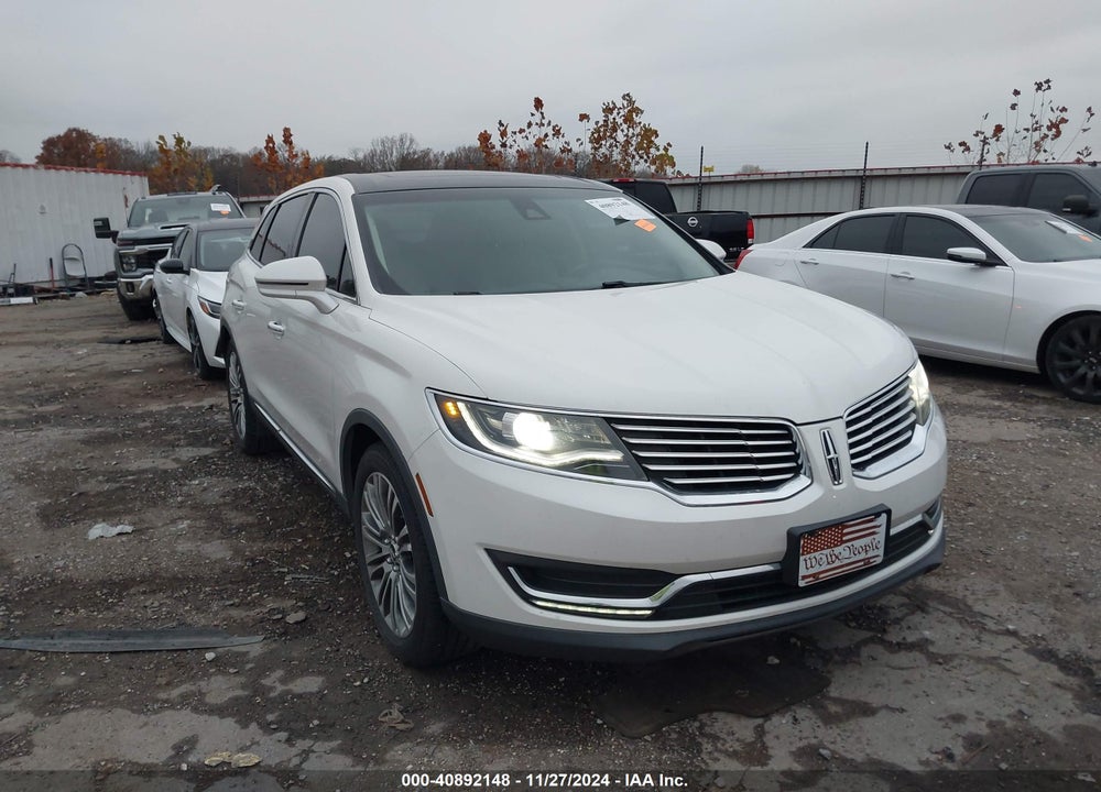 2016 LINCOLN MKX RESERVE VIN: 2LMTJ6LR2GBL44266