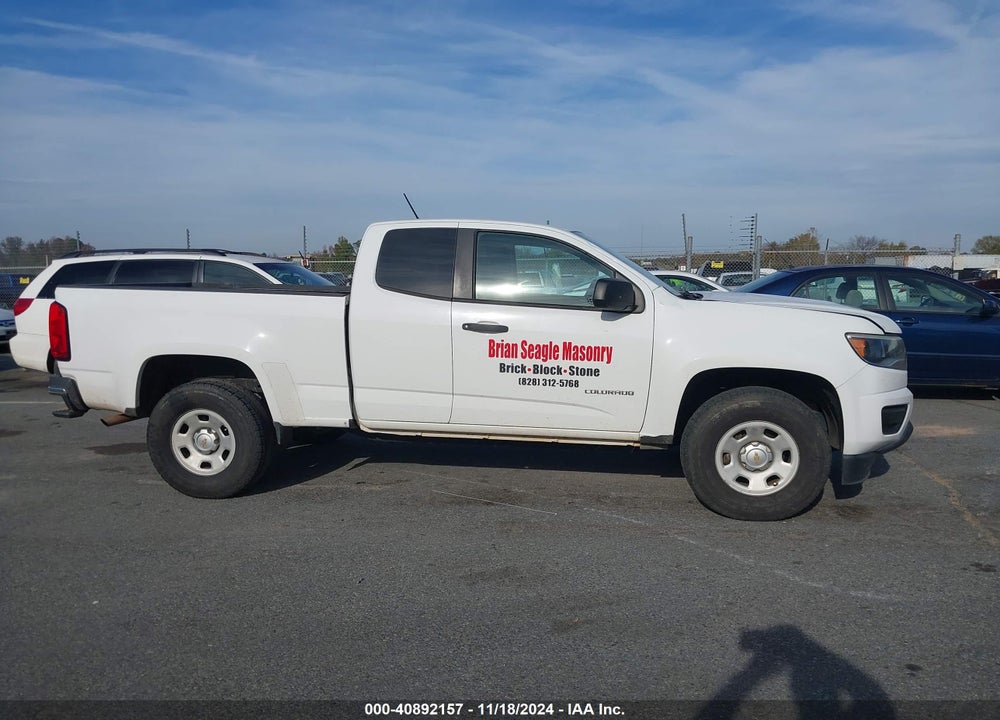 2016 CHEVROLET COLORADO WT VIN: 1GCHSBEA0G1313550