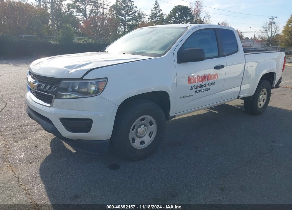 2016 CHEVROLET COLORADO WT VIN: 1GCHSBEA0G1313550