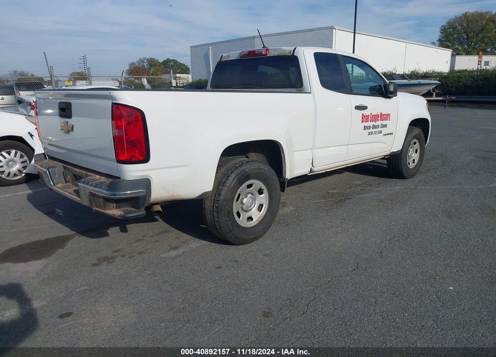 2016 CHEVROLET COLORADO WT VIN: 1GCHSBEA0G1313550