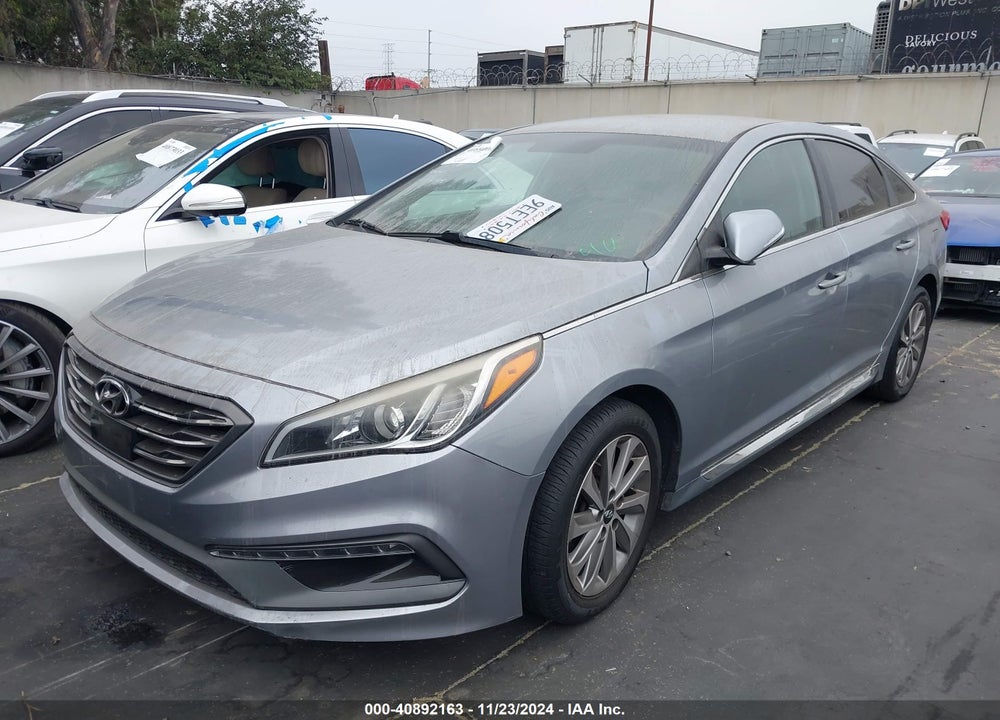 2017 HYUNDAI SONATA SPORT VIN: 5NPE34AF4HH505240