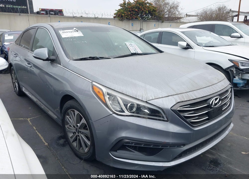 2017 HYUNDAI SONATA SPORT VIN: 5NPE34AF4HH505240