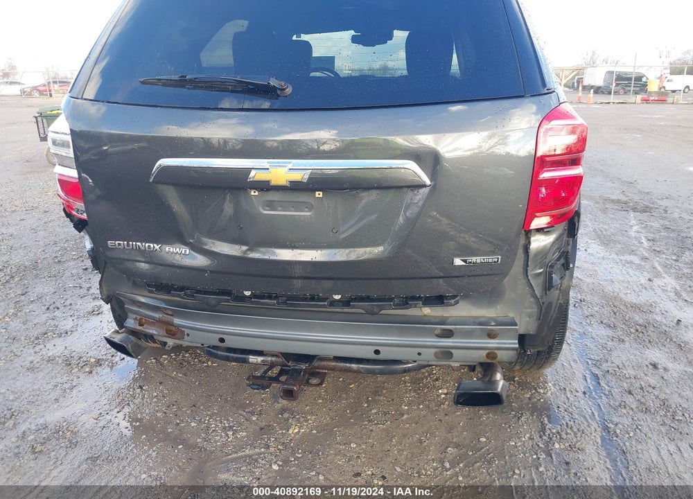 2017 CHEVROLET EQUINOX PREMIER VIN: 2GNFLGE37H6237950