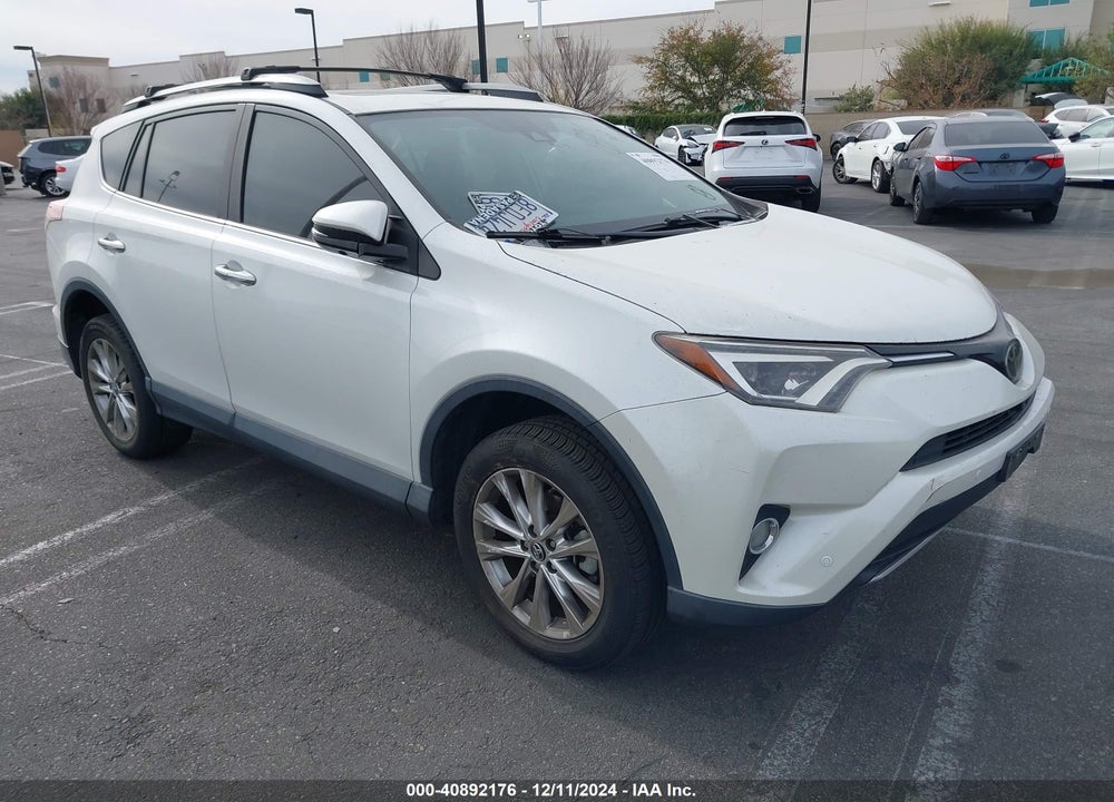 2018 TOYOTA RAV4 LIMITED/PLATINUM VIN: 2T3YFREV2JW477195