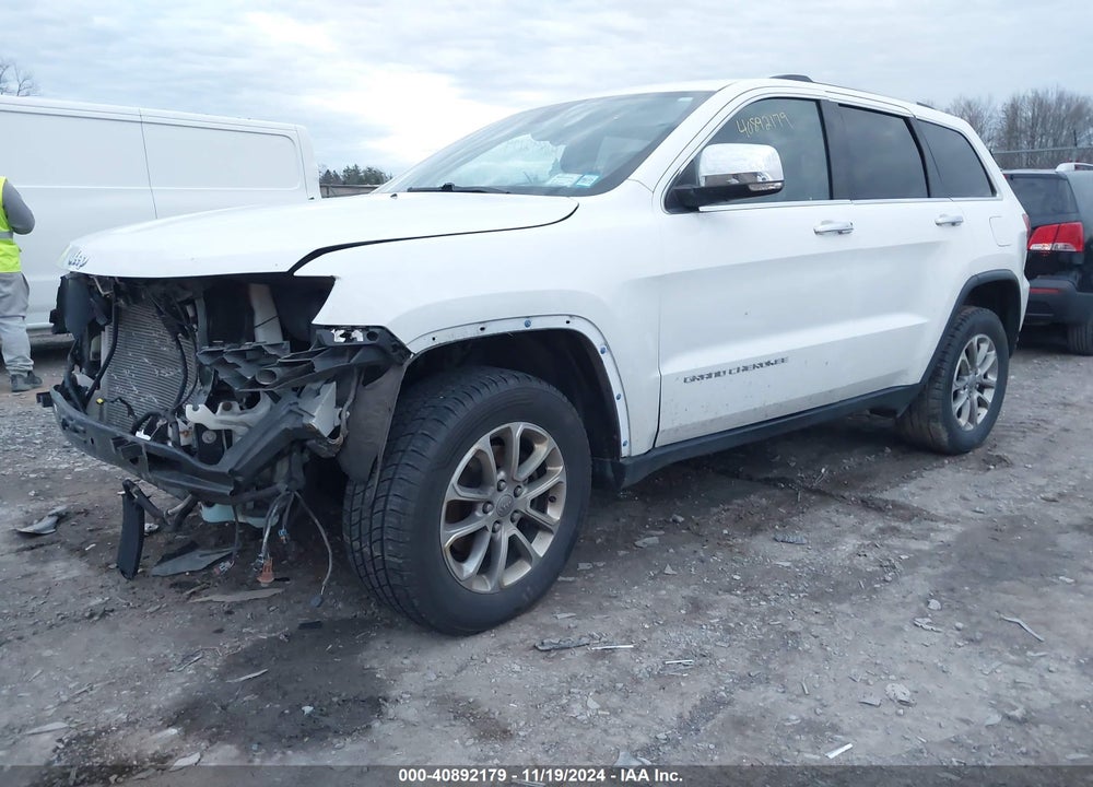 2015 CHEROKEE JEEP GRAND  LIMITED VIN: 1C4RJFBGXFC129002