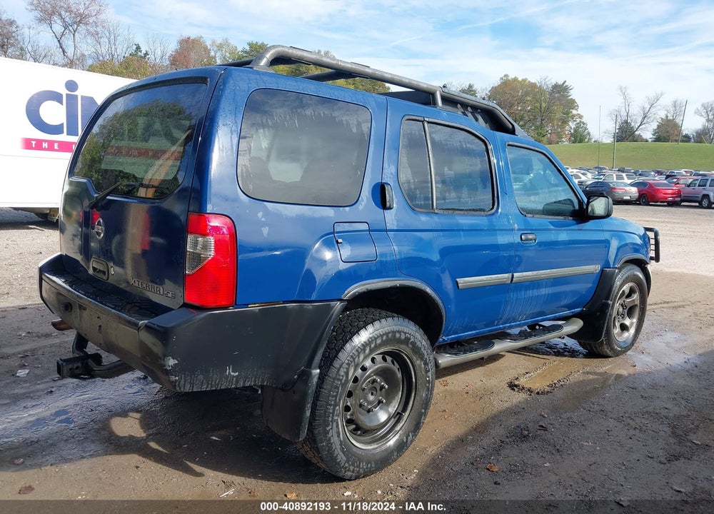 2004 NISSAN XTERRA SE VIN: 5N1ED28T34C631393