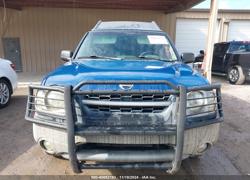 2004 NISSAN XTERRA SE VIN: 5N1ED28T34C631393