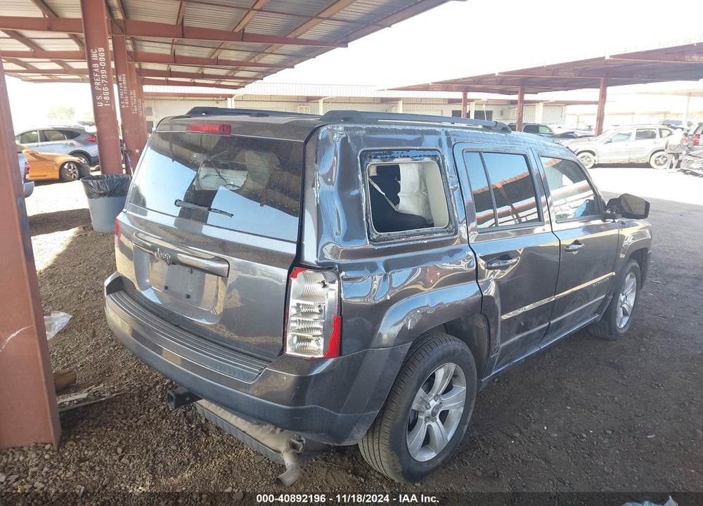 2017 JEEP PATRIOT VIN: 1C4NJPBB4HD185992