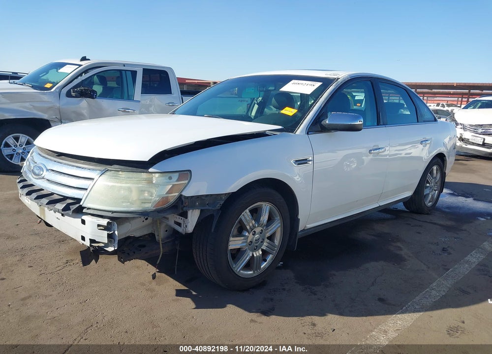 2008 FORD TAURUS LIMITED VIN: 1FAHP25W78G166838