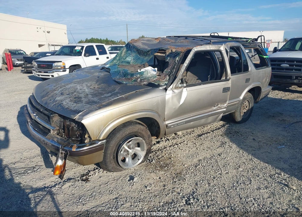 2000 CHEVROLET BLAZER LS VIN: 1GNCS13WXYK191429