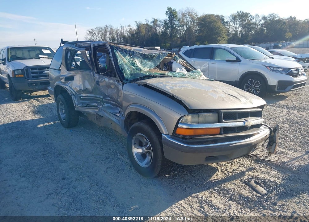 2000 CHEVROLET BLAZER LS VIN: 1GNCS13WXYK191429