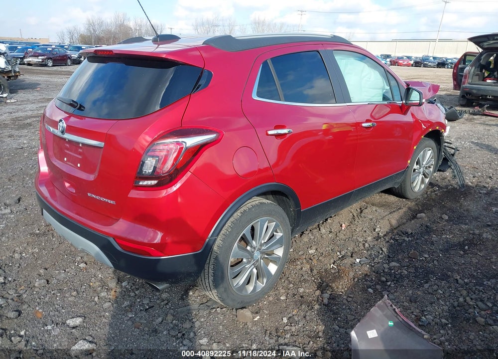 2019 BUICK ENCORE FWD PREFERRED VIN: KL4CJASB6KB952968