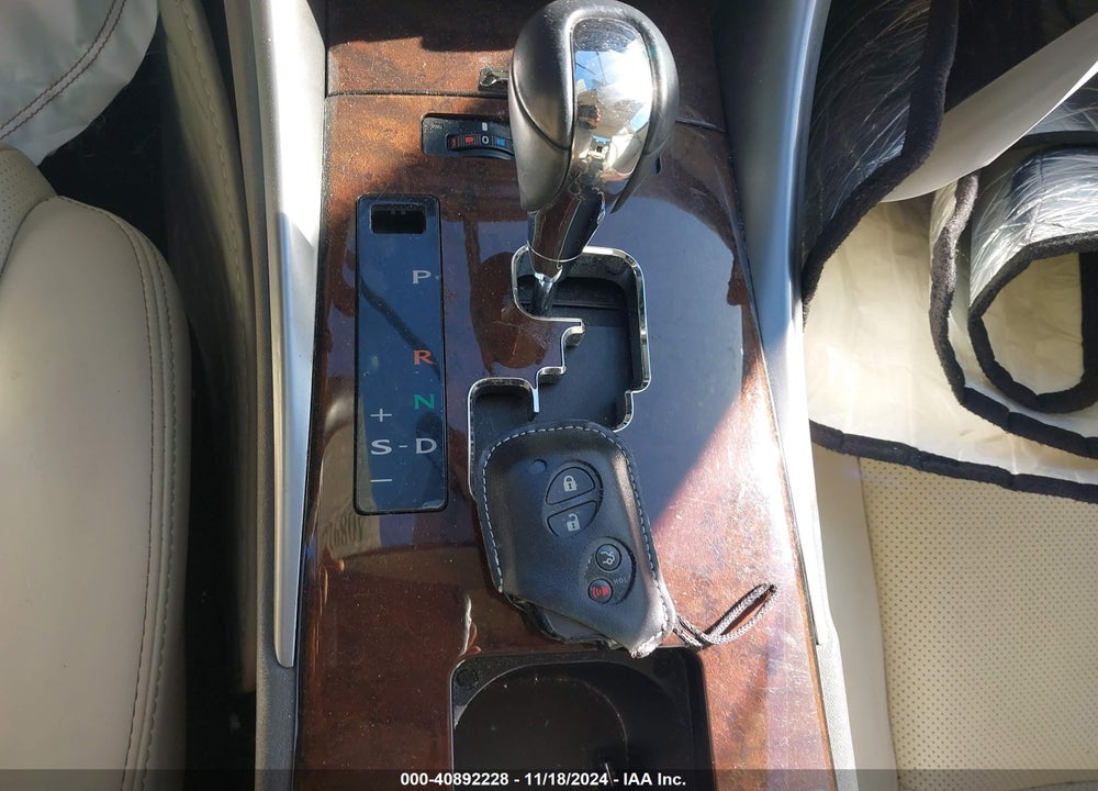 2012 LEXUS IS 250 VIN: JTHBF5C21C5168513