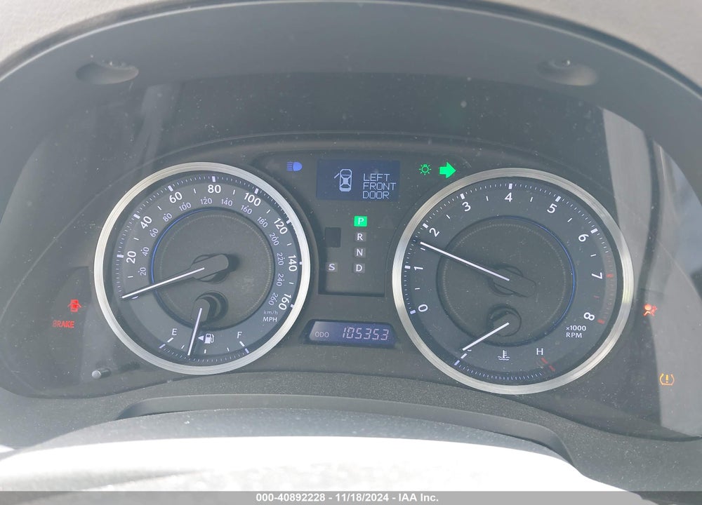 2012 LEXUS IS 250 VIN: JTHBF5C21C5168513