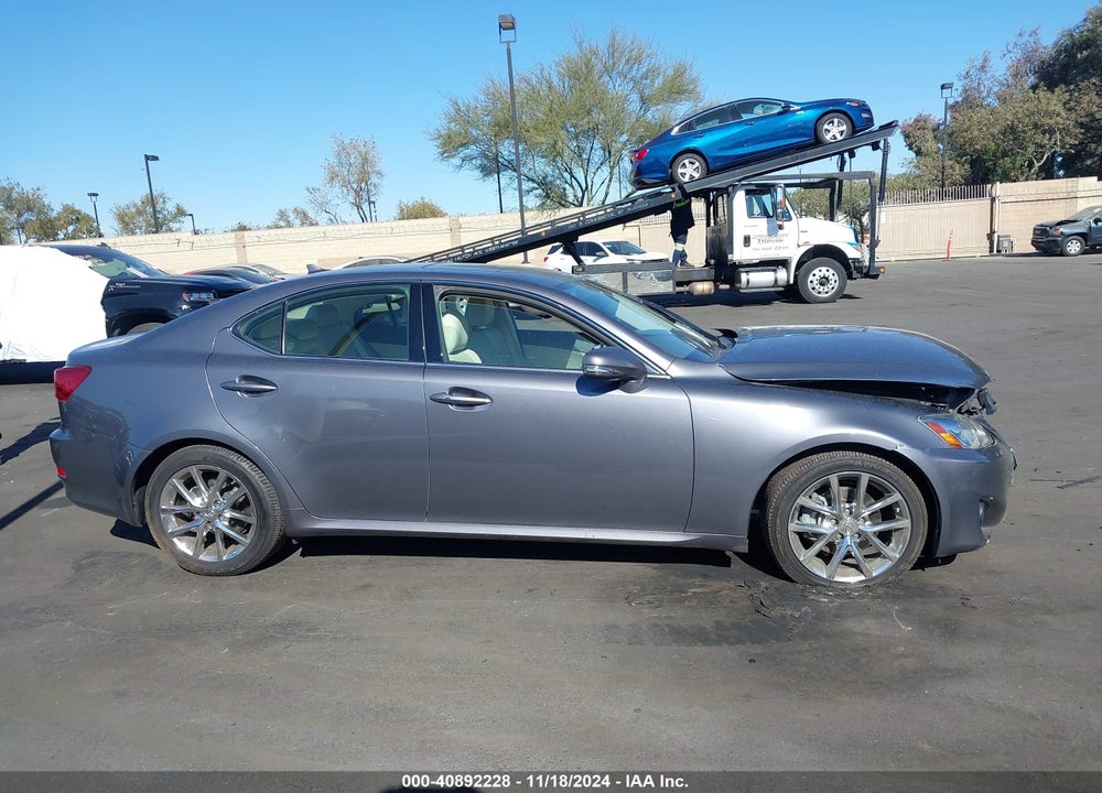 2012 LEXUS IS 250 VIN: JTHBF5C21C5168513