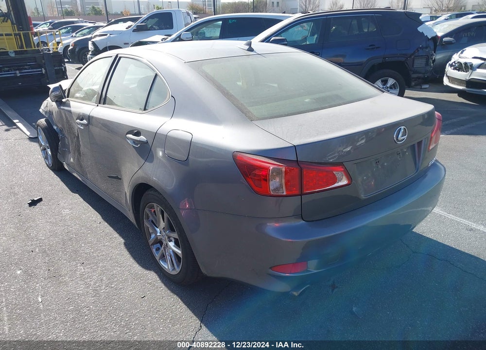 2012 LEXUS IS 250 VIN: JTHBF5C21C5168513