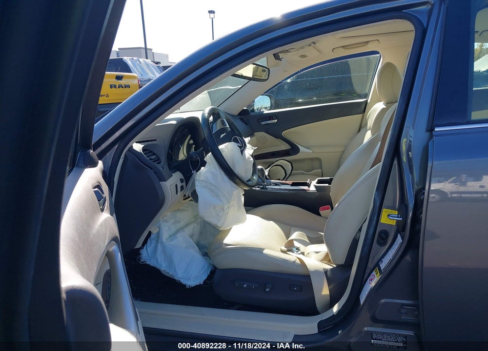 2012 LEXUS IS 250 VIN: JTHBF5C21C5168513