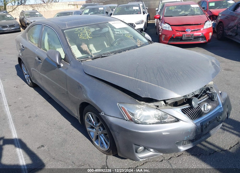 2012 LEXUS IS 250 VIN: JTHBF5C21C5168513