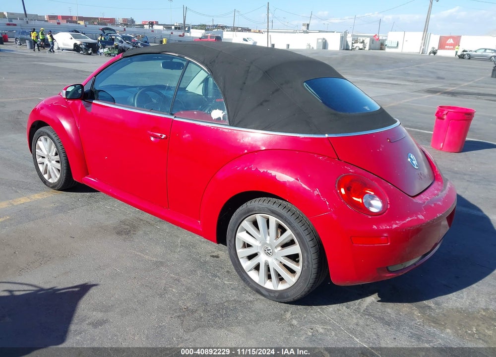 2008 VOLKSWAGEN NEW BEETLE SE VIN: 3VWRF31Y58M413324