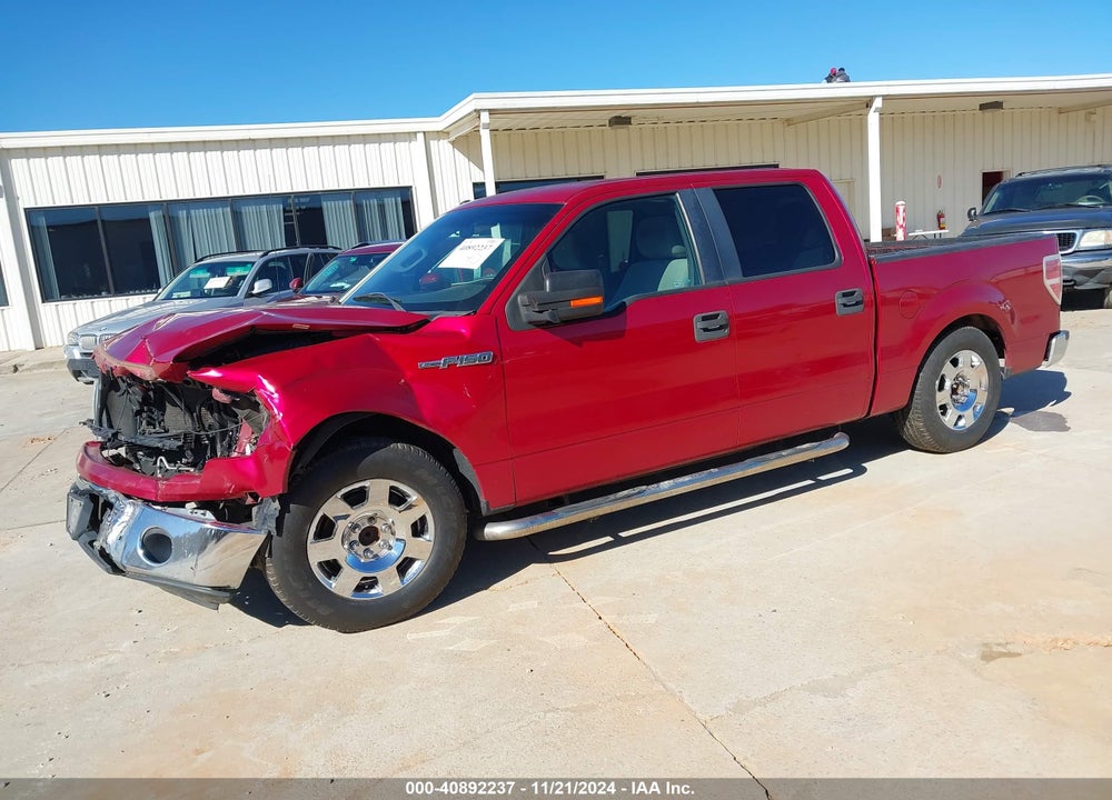 2010 FORD F-150 XLT VIN: 1FTEW1C89AFC20926