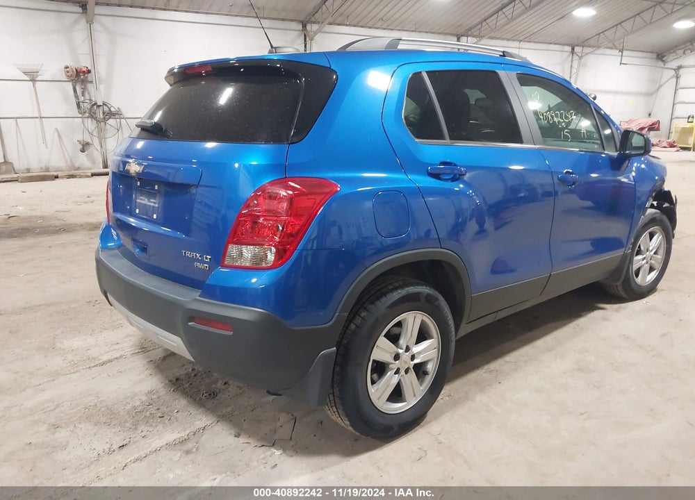 2015 CHEVROLET TRAX LT VIN: KL7CJRSB4FB072004