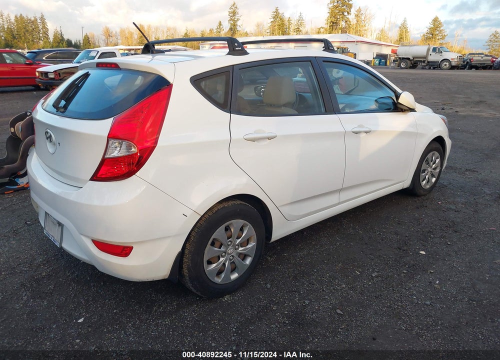 2016 HYUNDAI ACCENT SE VIN: KMHCT5AE7GU245761