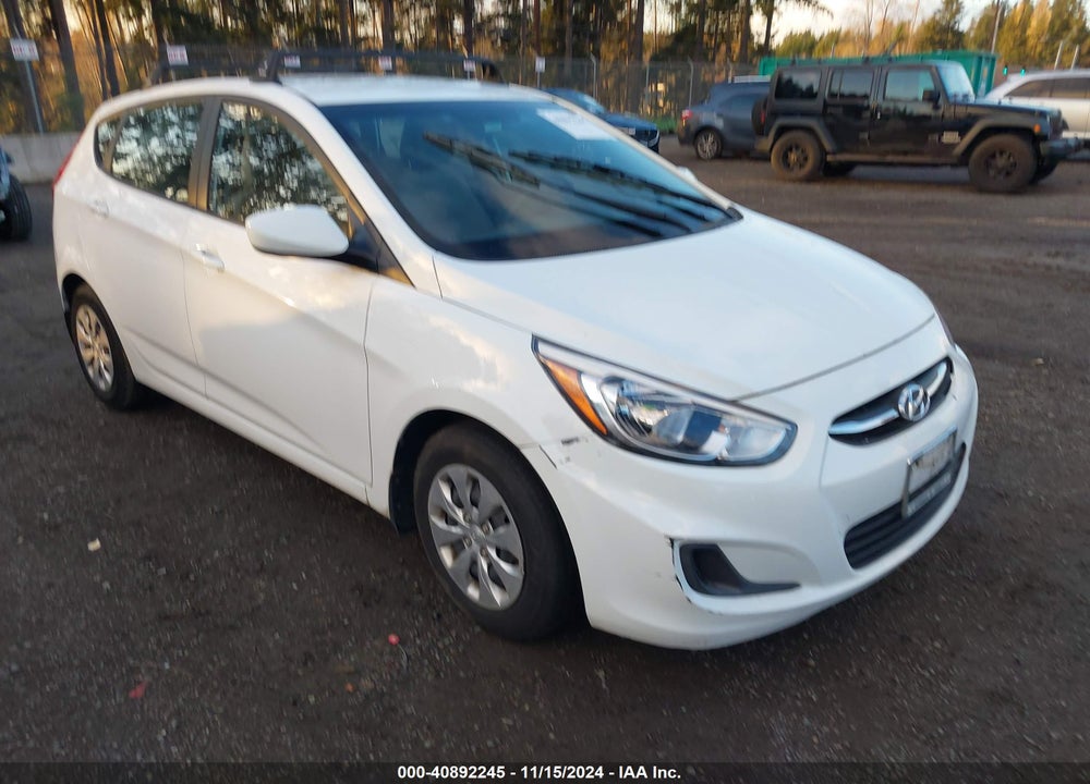 2016 HYUNDAI ACCENT SE VIN: KMHCT5AE7GU245761