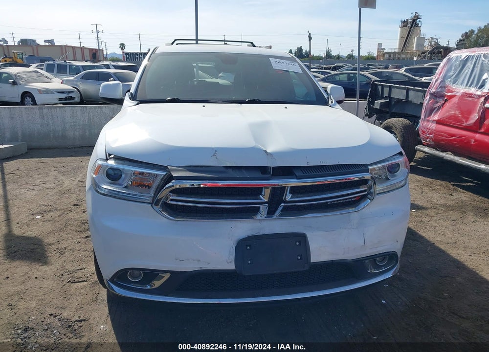 2020 DODGE DURANGO SXT PLUS RWD VIN: 1C4RDHAG7LC129748