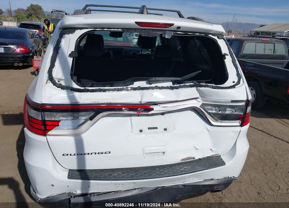 2020 DODGE DURANGO SXT PLUS RWD VIN: 1C4RDHAG7LC129748
