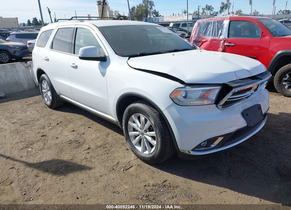 2020 DODGE DURANGO SXT PLUS RWD VIN: 1C4RDHAG7LC129748