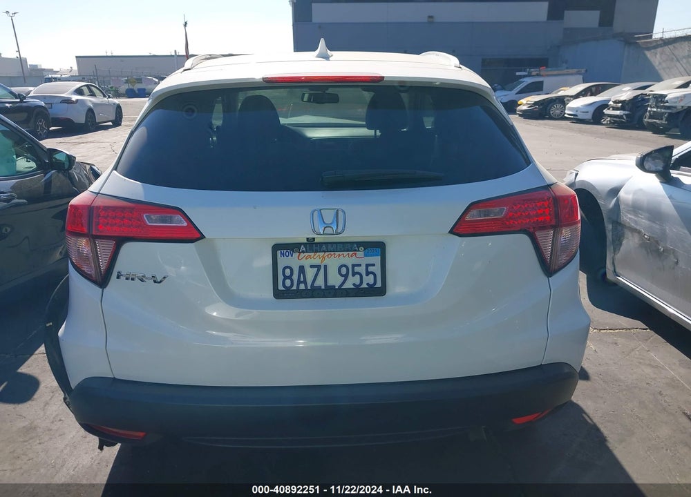 2018 HONDA HR-V EX-L VIN: 3CZRU5H72JM704249