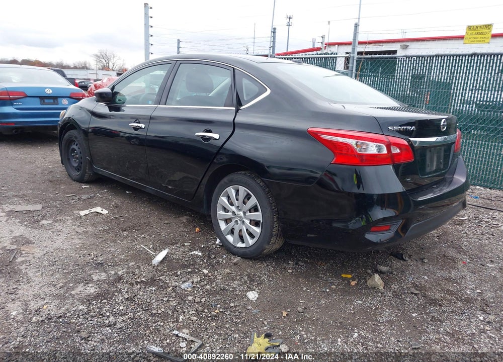 2017 NISSAN SENTRA SV VIN: 3N1AB7AP6HY332659