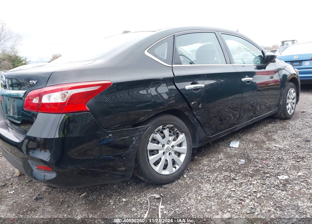 2017 NISSAN SENTRA SV VIN: 3N1AB7AP6HY332659