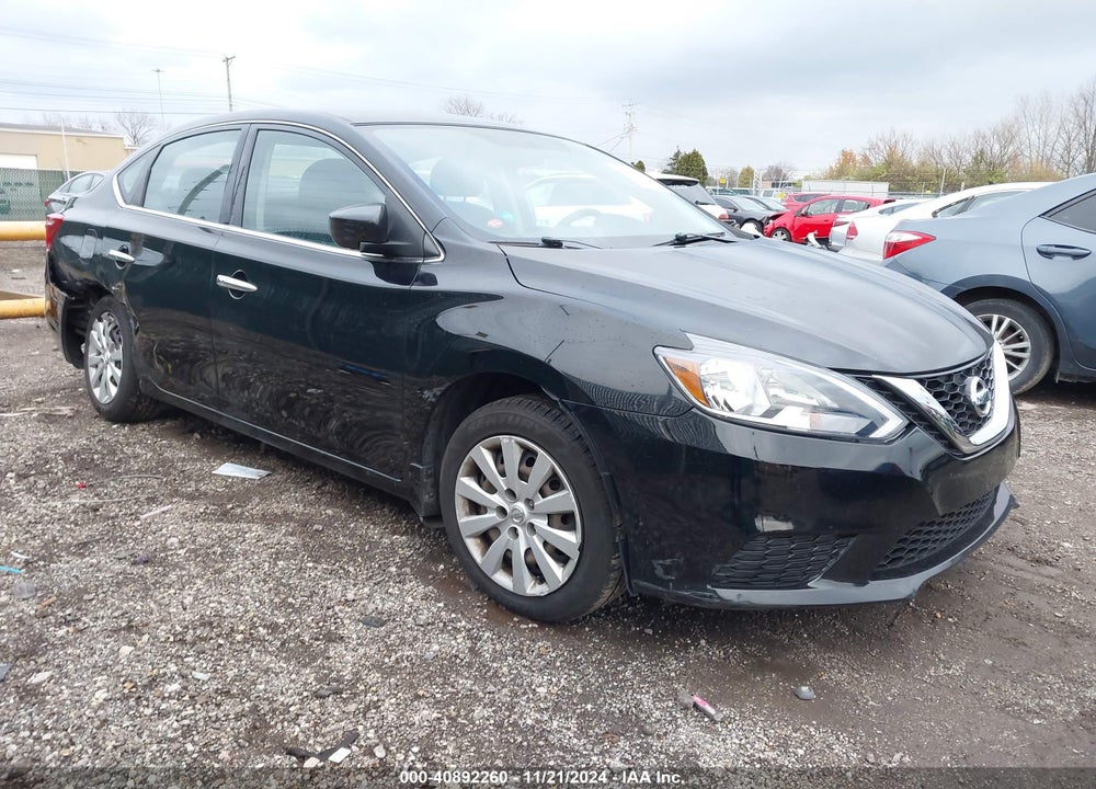 2017 NISSAN SENTRA SV VIN: 3N1AB7AP6HY332659