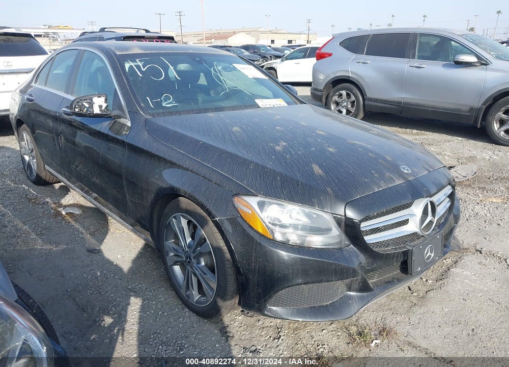 2018 MERCEDES-BENZ C 300 VIN: 55SWF4JBXJU265784