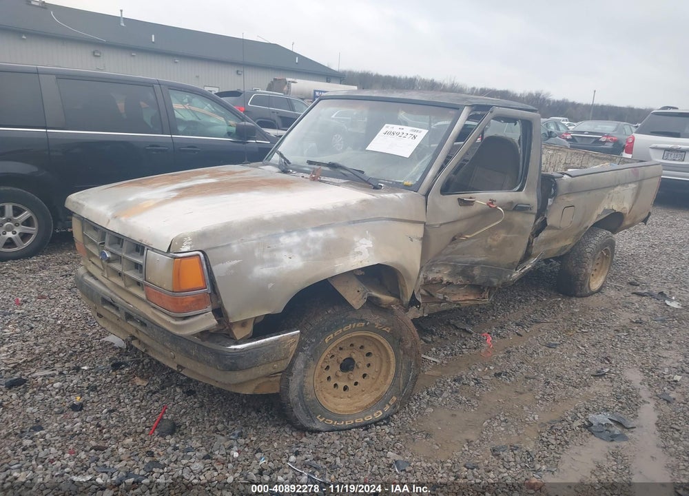 1992 FORD RANGER VIN: 1FTCR11T8NTA30158