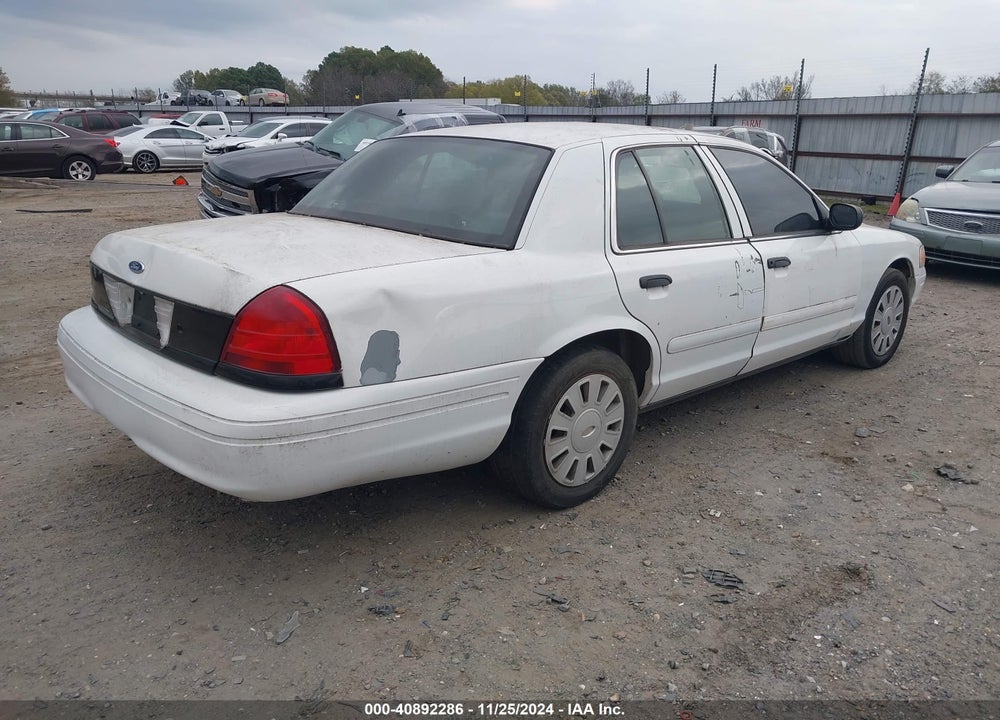 2006 FORD CROWN VICTORIA POLICE/POLICE INTERCEPTOR VIN: 2FAHP71W76X140251
