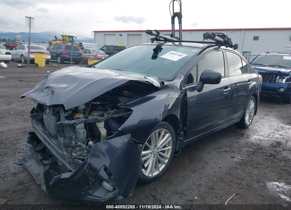 2012 SUBARU IMPREZA 2.0I LIMITED VIN: JF1GJAH67CH030778