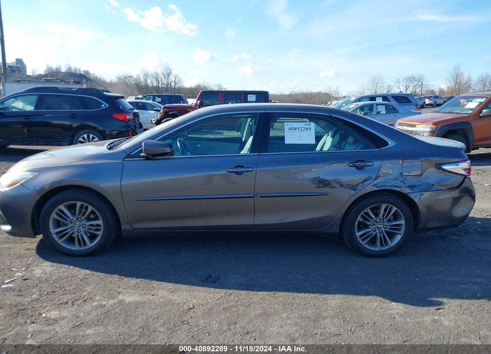 2016 TOYOTA CAMRY SE VIN: 4T1BF1FK2GU594479