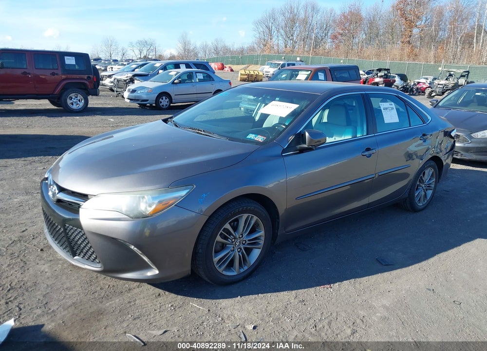 2016 TOYOTA CAMRY SE VIN: 4T1BF1FK2GU594479