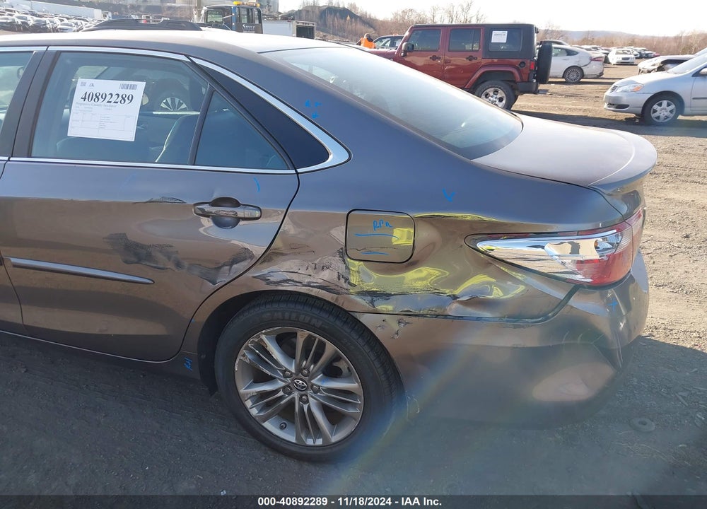 2016 TOYOTA CAMRY SE VIN: 4T1BF1FK2GU594479