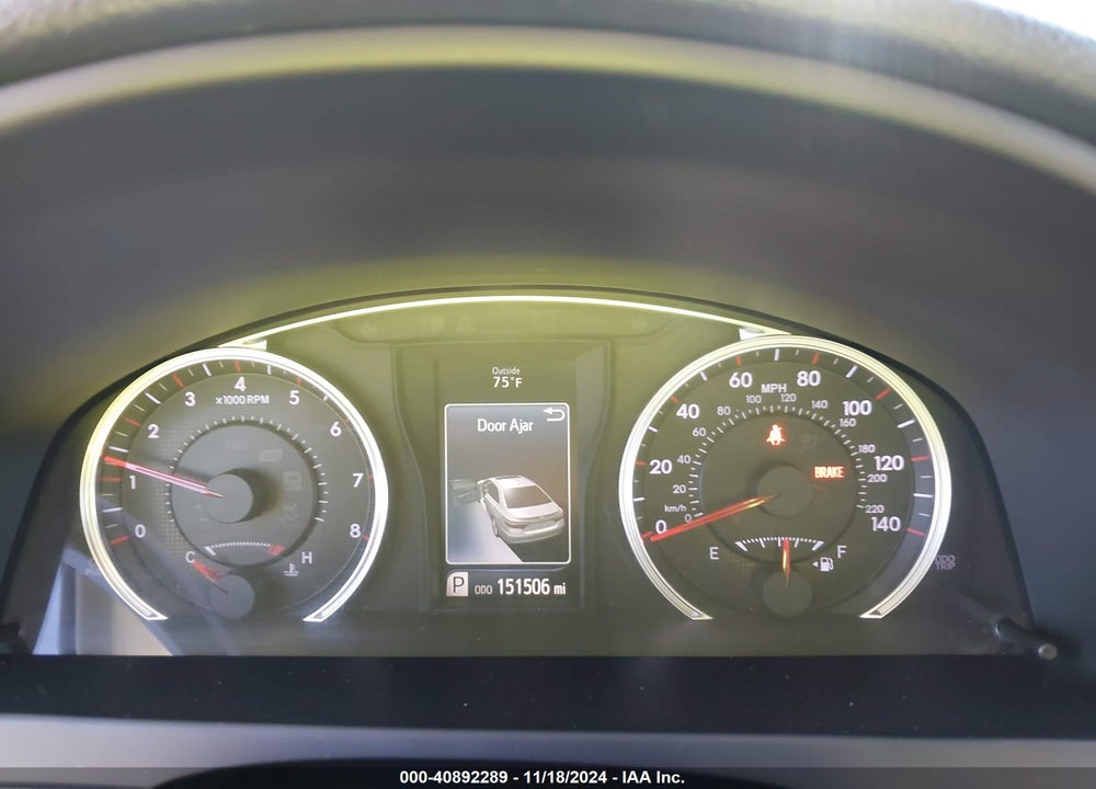 2016 TOYOTA CAMRY SE VIN: 4T1BF1FK2GU594479
