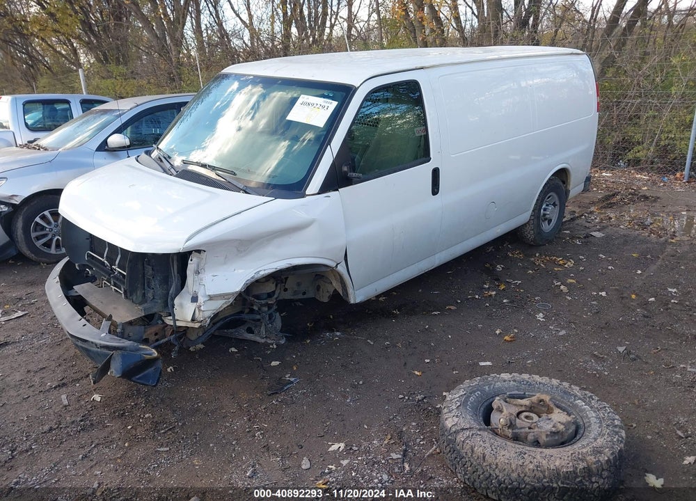2013 CHEVROLET EXPRESS 2500 WORK VAN VIN: 1GCWGFCB6D1143914
