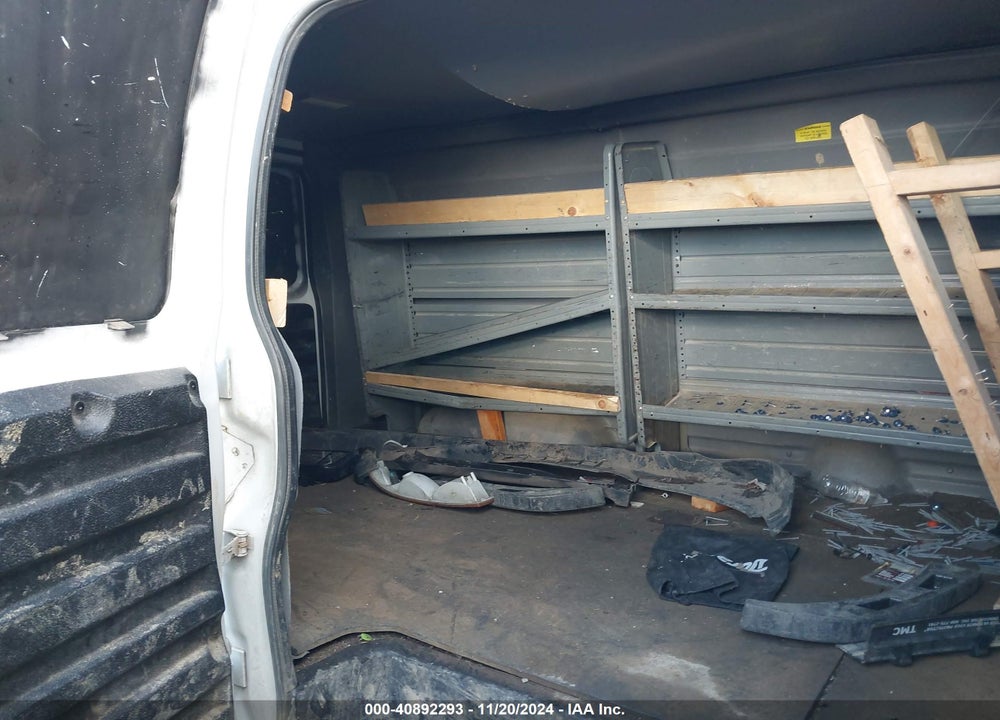 2013 CHEVROLET EXPRESS 2500 WORK VAN VIN: 1GCWGFCB6D1143914