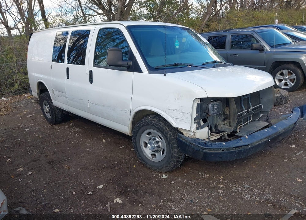 2013 CHEVROLET EXPRESS 2500 WORK VAN VIN: 1GCWGFCB6D1143914