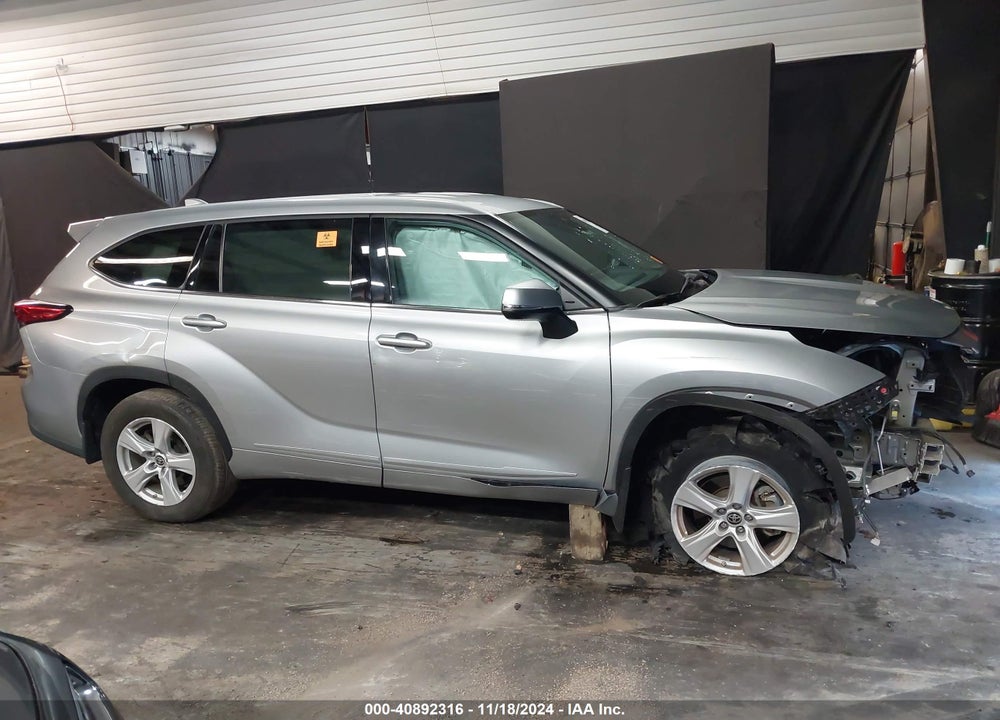 2021 TOYOTA HIGHLANDER LE VIN: 5TDBZRBH2MS109035