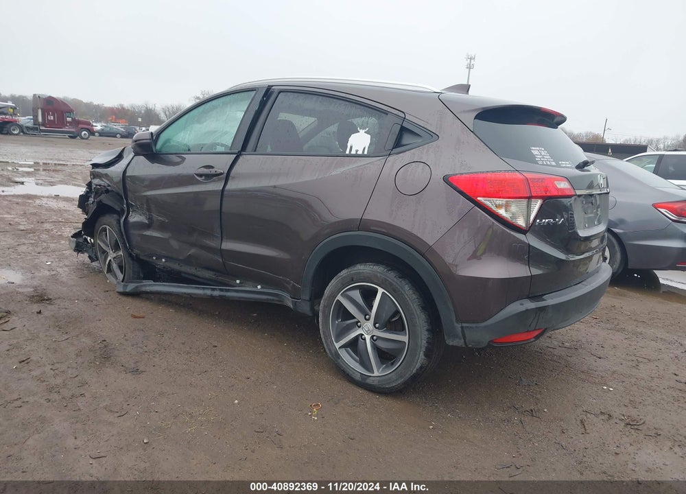 2022 HONDA HR-V AWD EX VIN: 3CZRU6H51NM733820