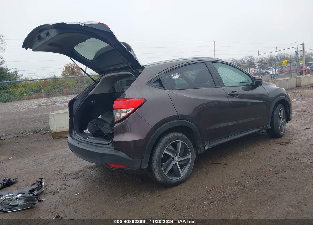 2022 HONDA HR-V AWD EX VIN: 3CZRU6H51NM733820