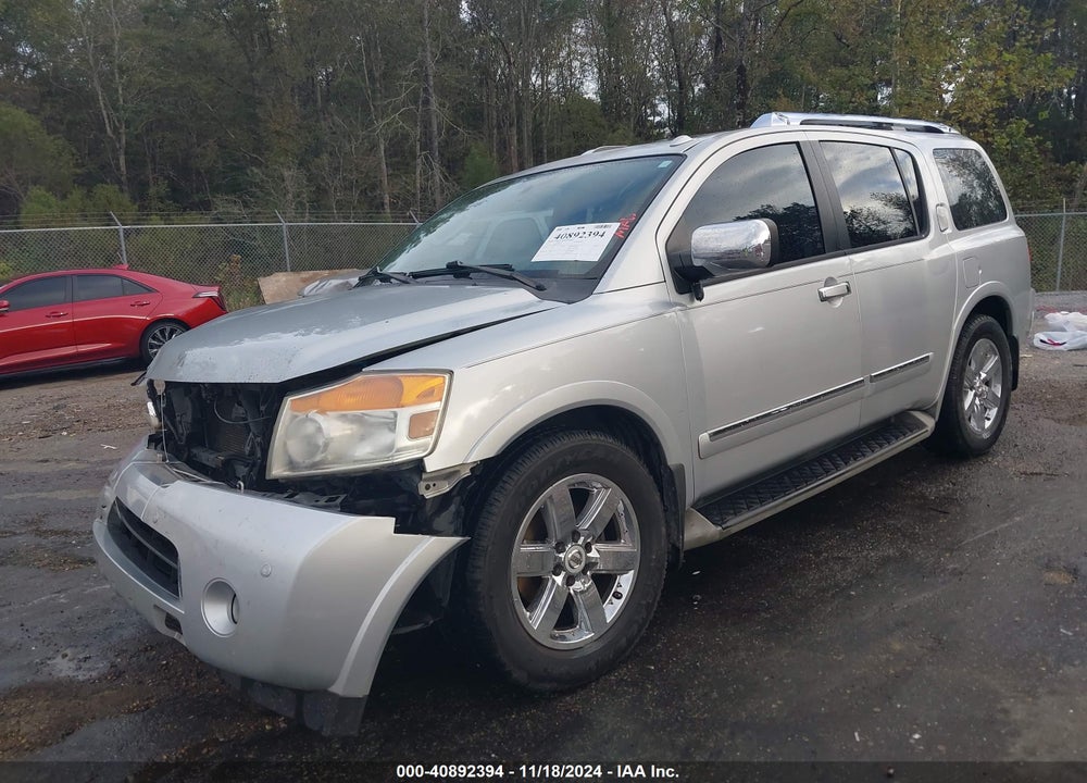 2011 NISSAN ARMADA PLATINUM VIN: 5N1BA0NF6BN606634