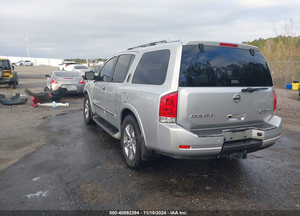 2011 NISSAN ARMADA PLATINUM VIN: 5N1BA0NF6BN606634